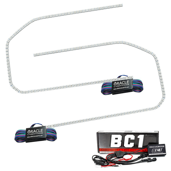 Oracle 16-18 GMC Sierra Headlight DRL Upgrade Kit - ColorSHIFT w/ BC1 Controller SEE WARRANTY - 1320-335