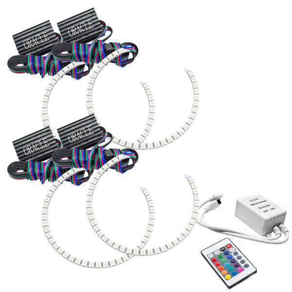 Oracle Honda Accord Coupe/Sedan 03-07 Halo Kit - ColorSHIFT w/ Simple Controller SEE WARRANTY - 1341-504