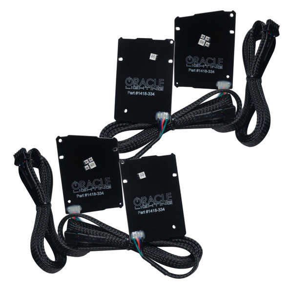 Oracle 19-21 Chevy Camaro LS/LT RGB+A Headlight DRL  Kit - ColorSHIFT w/o Controller SEE WARRANTY - 1418-334