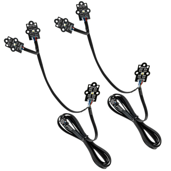 Oracle 19-21 Chevy Silverado 1500 RGB+W Headlight DRL  Kit - ColorSHIFT w/o Controller SEE WARRANTY - 1441-334