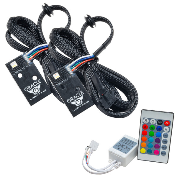 Oracle 14-21 Infiniti Q50 RGB+W Headlight DRL  Kit - ColorSHIFT w/ Simple Controller SEE WARRANTY - 1457-504