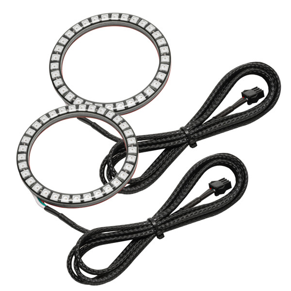 Oracle 0814 Dodge Challenger Dynamic Surface Mount Headlight/Fog Light Halo Kit COMBO  SEE WARRANTY - 1458-332