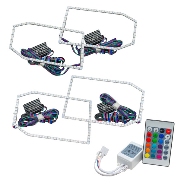 Oracle Chevy Silverado 14-15 Halo Kit Non-Projector Style - w/ Simple Controller SEE WARRANTY - 2271-504