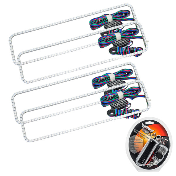 Oracle GMC Suburban 96-99 Dual Halo Kit - ColorSHIFT SEE WARRANTY - 2284-330