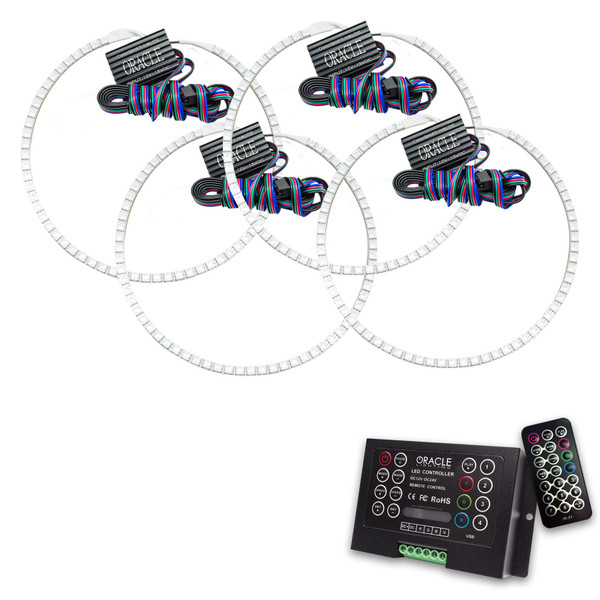 Oracle Jeep Grand Cherokee 05-10 Halo Kit - ColorSHIFT w/ 2.0 Controller SEE WARRANTY - 2335-333