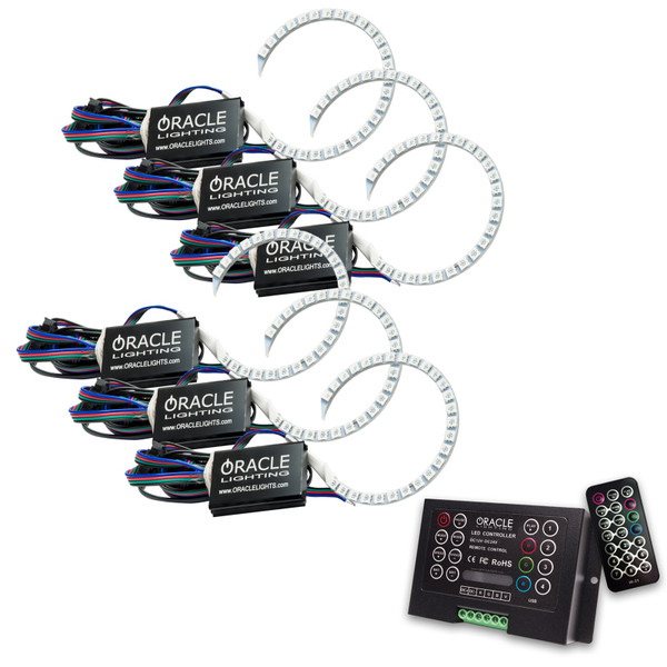 Oracle Mazda 3 04-09 Halo Kit - ColorSHIFT w/ 2.0 Controller SEE WARRANTY - 2421-333