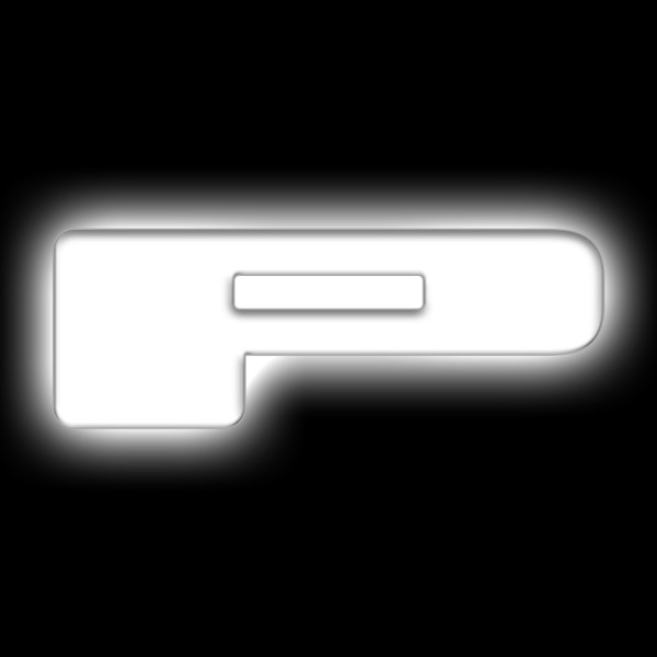ORACLE Lighting Universal Illuminated LED Letter Badges - Matte Wht Surface Finish - P SEE WARRANTY - 3140-P-001