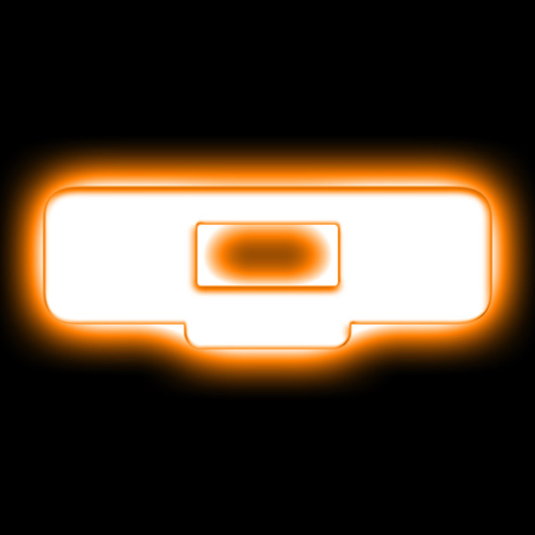 ORACLE Lighting Universal Illuminated LED Letter Badges - Matte Wht Surface Finish - Q SEE WARRANTY - 3140-Q-005