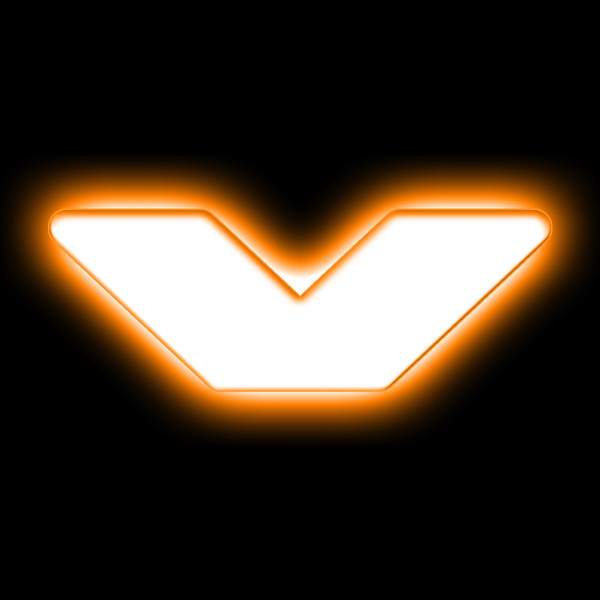 ORACLE Lighting Universal Illuminated LED Letter Badges - Matte Wht Surface Finish - V SEE WARRANTY - 3140-V-005