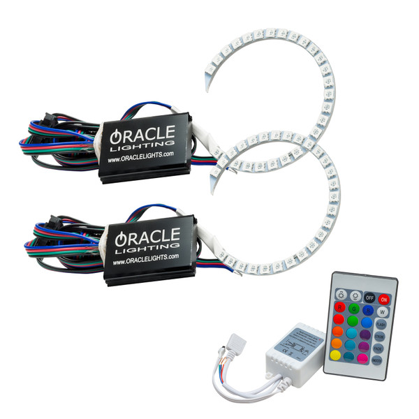 Oracle Dodge Charger 15-21 Projector Halo Kit - ColorSHIFT w/ Simple Controller SEE WARRANTY - 3944-504