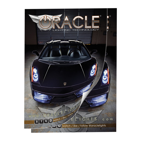 Oracle Lamborghini Poster in x 27in SEE WARRANTY - 8055-504