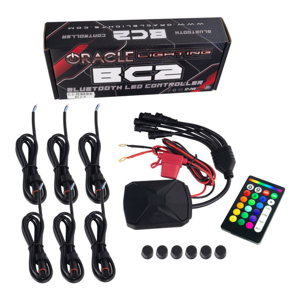 ORACLE Lighting BC2 Bluetooth ColorShift RGB LED Controller - 6 Output - BC2-6