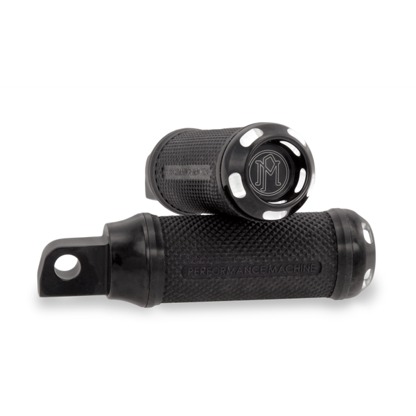 Performance Machine Footpegs Apex Rider - Contrast Cut - 0035-1239M-BM