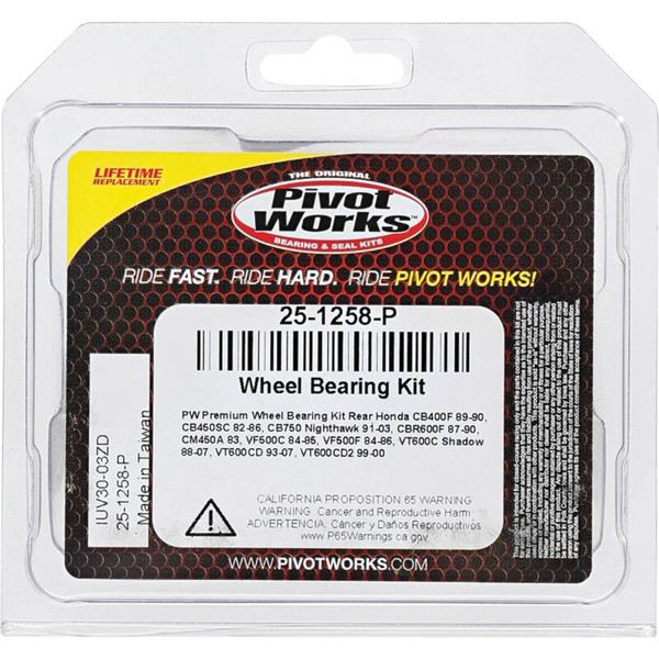 Pivot Works Pw Premium Wheel Bearing - 25-1258-P