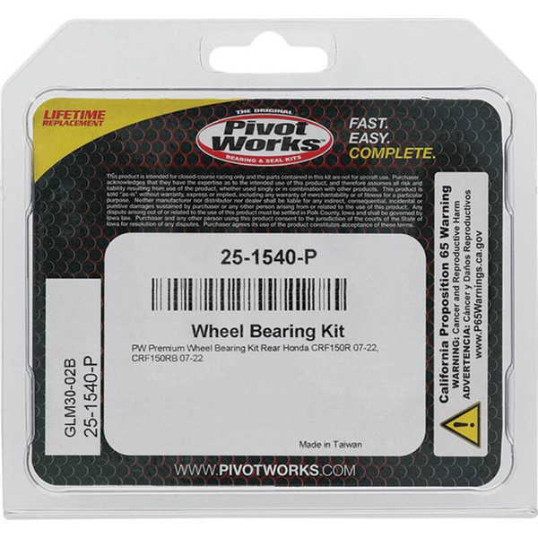 Pivot Works Pw Premium Wheel Bearing - 25-1540-P