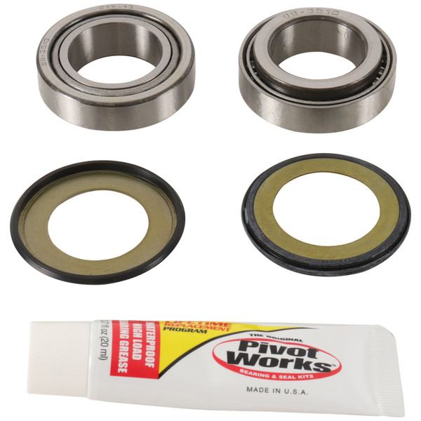 Pivot Works 93-94 Honda CR125R PW Steering Stem Bearing Kit - PWSSK-H02-021