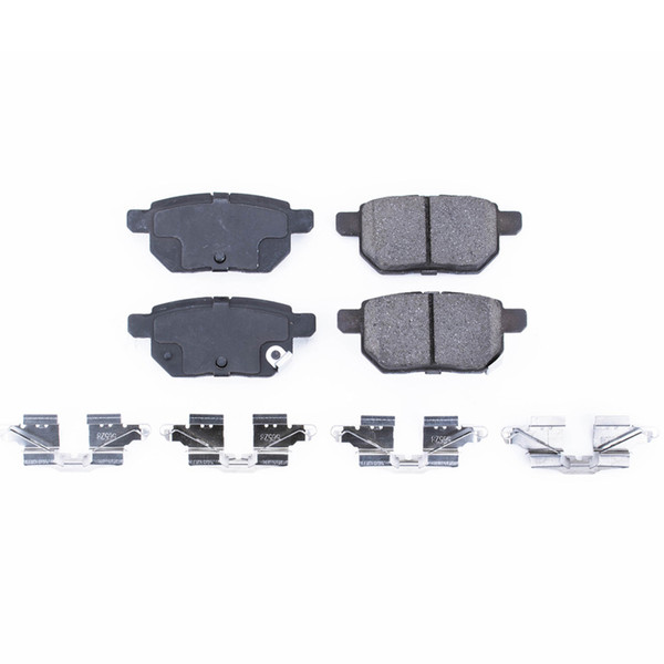 Power Stop 09-10 Pontiac Vibe Rear Z17 Evolution Ceramic Brake Pads w/Hardware - 17-1354