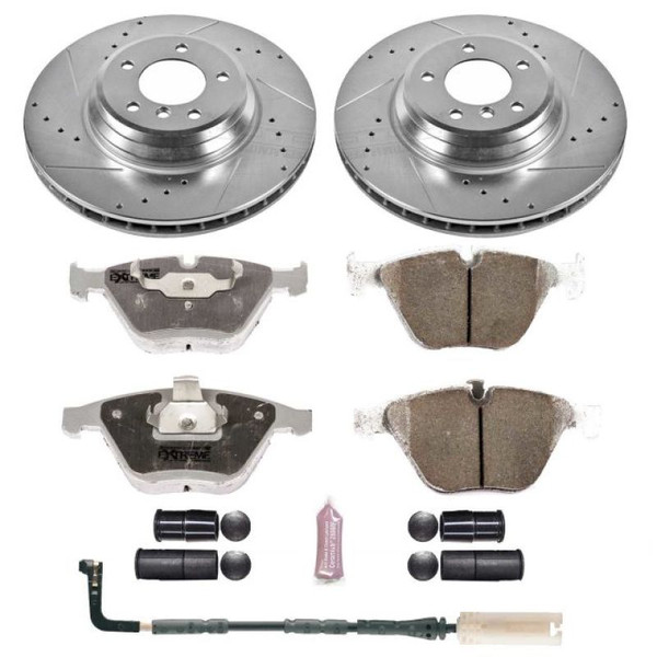 Power Stop 2009 BMW 335i xDrive Front Z26 Street Warrior Brake Kit - K3015-26