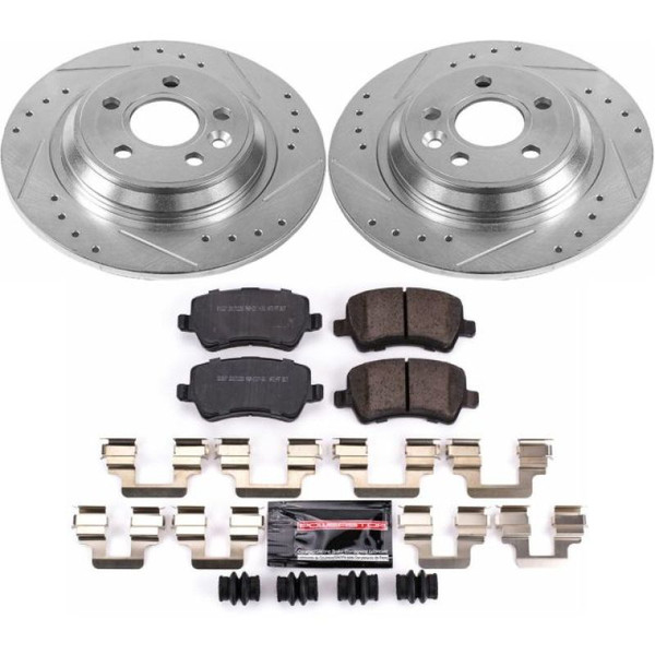Power Stop 11-18 Volvo S60 Rear Z23 Evolution Sport Brake Kit - K4704