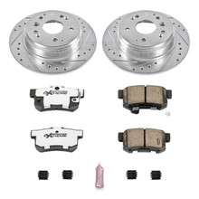 Power Stop 04-08 Acura TL Rear Z26 Street Warrior Brake Kit - K5399-26