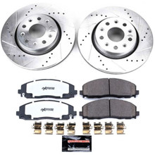 Power Stop 18-19 Jeep Wrangler Front Z36 Truck & Tow Brake Kit - K7940-36