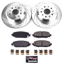 Power Stop 18-19 Jeep Wrangler Rear Z23 Evolution Sport Brake Kit - K7942