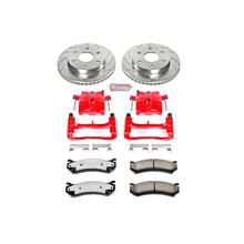 Power Stop 02-06 Cadillac Escalade Front Z36 Truck & Tow Brake Kit w/Calipers - KC2009-36