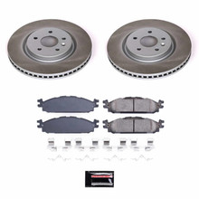 Power Stop 11-19 Lincoln MKT Front Semi-Coated Rotor Kit - SC5583
