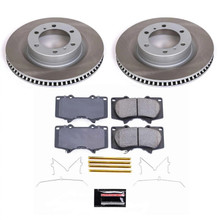 Power Stop 10-23 Toyota 4Runner Front Semi-Coated Rotor Kit - SC5873