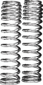 Progressive Rear Springs 90/130 (PR) - Chrome - 03-1367C
