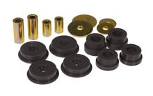 Prothane Mitsubishi Evo 8 Diff/Mustache Bar Bushings - Black - 13-1610-BL