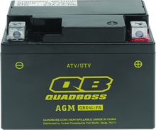 QuadBoss Maintenance-Free AGM Battery QBX4L-FA - 401375