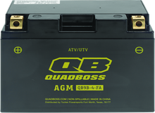 QuadBoss Maintenance-Free AGM Battery QB9B-4-FA - 401380