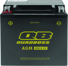 QuadBoss Maintenance-Free AGM Battery QBX14-FA - 401383
