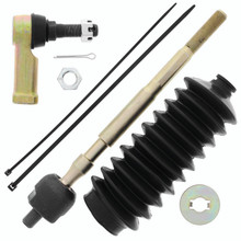 QuadBoss 06-09 Yamaha YXR450FA Rhino 450 4x4 Steering Rack Tie Rod Assembly Kit - Left Inner & Outer - 411155