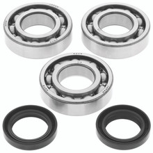 QuadBoss 99-06 Polaris Trail Blazer 250 Crankshaft Bearing & Seal Kit - 414073