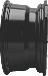 QuadBoss Wagon 14X7 4+3 4/156 Black Machined - 608554