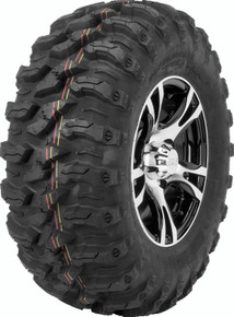 QuadBoss QBT446 Radial Utility Tire - 25x10R12 8Ply - 609301