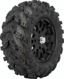 QuadBoss QBT672 Radial Mud Tire - 27x11R14 8Ply - 609316