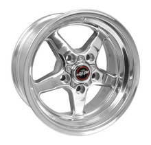 Race Star 92 Drag Star 15x8.00 5x4.50bc 4.50bs Direct Drill Polished Wheel - 92-580148DP