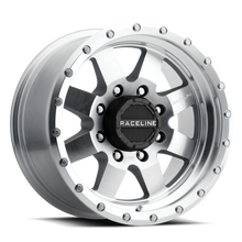 Raceline 935MC Defender 17x9in / 6x139.7 BP / 0mm Offset / 107.95mm Bore - Machined Wheel - 935MC-79060-00
