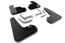 Rally Armor 24-25 Subaru Impreza Black UR Mud Flap w/ Grey Logo - MF105-UR-BLK-GRY