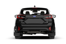 Rally Armor 24-25 Subaru Impreza Black UR Mud Flap w/ Grey Logo - MF105-UR-BLK-GRY
