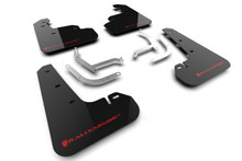 Rally Armor 24-25 Subaru Impreza Black UR Mud Flap w/ Red Logo - MF105-UR-BLK-RD
