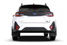 Rally Armor 24-25 Subaru Crosstrek Black UR Mud Flap White Logo - MF106-UR-BLK-WH