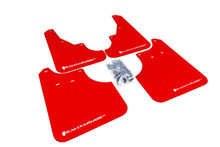 Rally Armor 09-13 Subaru Forester Red UR Mud Flap w/ White Logo - MF11-UR-RD/WH