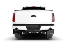 Rally Armor 21-25 Ford F-150 (Excl. Raptor) Black UR Mud Flap w/Metallic Black Logo - MF115-UR-BLK-MBK