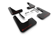 Rally Armor 2024-25 Hyundai Elantra N/N Line Black Mud Flap w/Red Logo - MF120-UR-BLK-RD