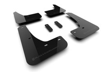 Rally Armor 24-25 Tesla Model 3 Highland Black UR Mud Flap Dark Grey Logo - MF122-UR-BLK-DGRY