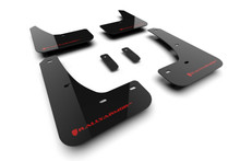 Rally Armor 24-25 Tesla Model 3 Highland Black UR Mud Flap Red Logo - MF122-UR-BLK-RD